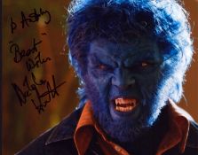 Nicholas Hoult signed 10x8inch colour photo.