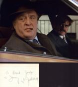 Vincent Gardenia signed card with unsigned 10x8inch colour photo.