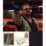 John Goodman signed FDC with unsigned 10x8inch colour photo.