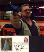 John Goodman signed FDC with unsigned 10x8inch colour photo.