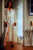 Alex Kingston signed 12x8inch colour photo.