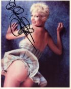 Melanie Griffith signed 10x8inch colour photo.