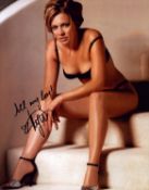 Melissa Joan Hart signed 10x8inch colour photo.