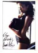 Naomie Harris signed 12x8inch colour photo.