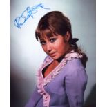 Felicity Kendal signed 10x8inch colour photo.