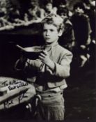 Mark Lester signed 10x8inch colour photo.
