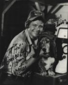 Ben Jones signed 10x8inch black and white photo. Dedicated.