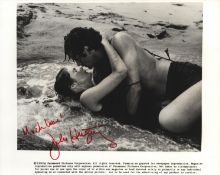 Julie Hagerty signed 10x8inch black and white photo.
