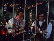 Graham James signed 10x8inch colour photo. Dedicated.