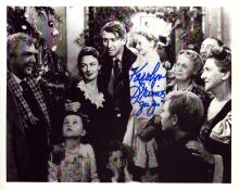 Karolyn Grimes signed 10x8inch black and white photo.