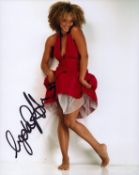 Angela Griffin signed 10x8inch colour photo.