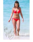 Louisa Lytton signed 10x8inch colour photo.