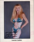 Lauren Landon signed 10x8inch colour photo.