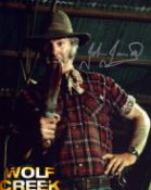John Jarratt signed 10x8inch colour photo.