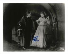 Susanna Foster signed Phantom of the Opera 10x8inch black and white photo.