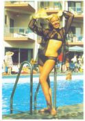 Julie Goodyear signed 12x8inch colour photo.