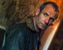 Robson Green signed 10x8inch colour photo.