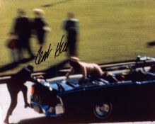 Clint Hill signed 10x8inch colour photo.