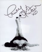Tawny Kitaen signed 10x8inch black and white photo.