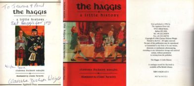 Clarissa Dickson Wright signed. The Haggis A Little History Hardback Book. Author: Clarissa