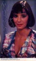 Nicola Paget signed 8 by 6 inch colour photo Dedicated