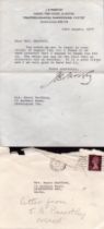JB Priestley TLS with original mailing envelope