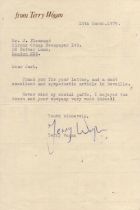 Terry Wogan TLS dated 15th of March 1979