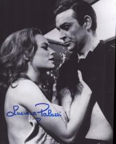 Luciana Paluzzi Signed 10X8 black and white photo from James Bond