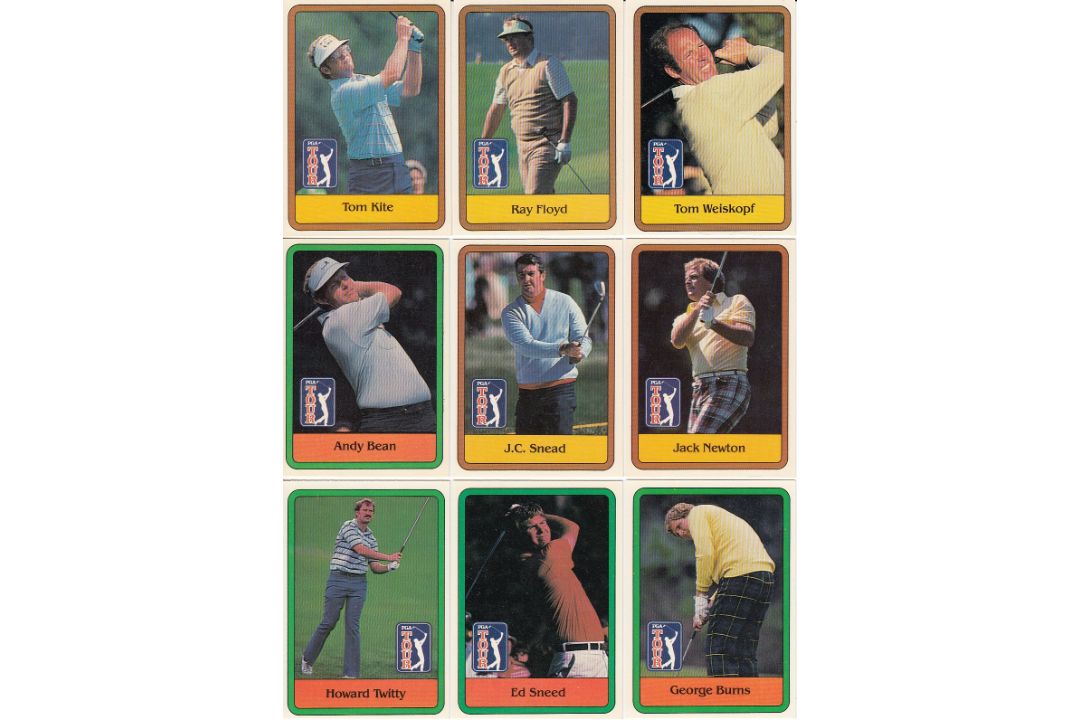 Lot of DONRUSS 1981 GOLF Trading Cards by Donruss ; Lot of 40 superbly issued trading cards by Donru