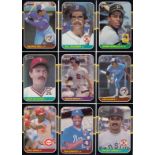 Lot of DONRUSS 1986 Baseball Cards ; Lot of 125 trading cards issued by Donruss from their 1986 Base