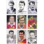 Lot of Autographed JF SPORTING COLLECTIBLES Trading Cards ; Lot of 9 modern day trading cards depict