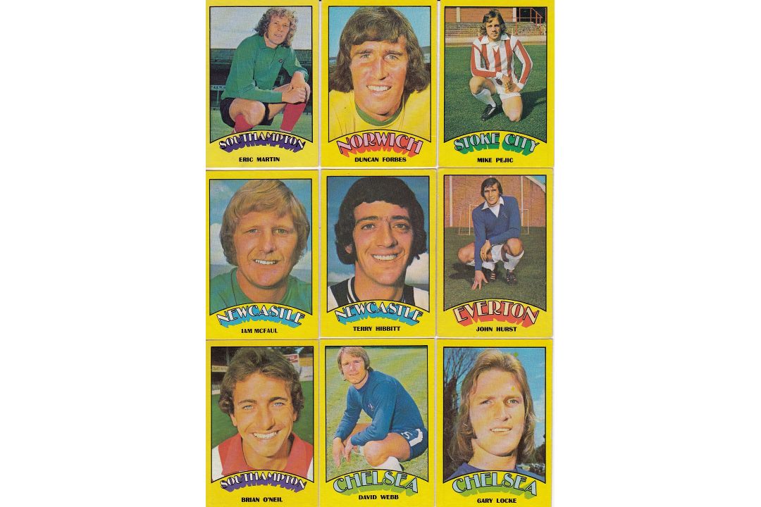 Lot of A & BC Football Trading Cards 1970s ; Lot of 18 trading cards issued by A & BC from their 197 - Image 2 of 2