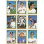 Lot of BOWMAN 1990 Baseball Cards ; Lot of 75 trading cards issued by Bowman from their 1990 Basebal