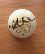 Michael vaughan signed cricket ball.