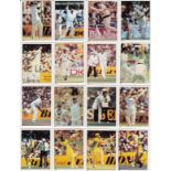 Lot of CRICKET Stickers ; Lot of 24 stickers depicting Australian Internationals, issued by Scanlens