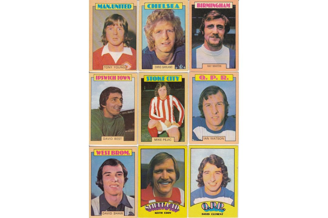 Lot of A & BC Football Trading Cards 1970s ; Lot of 18 trading cards issued by A & BC from their 197 - Image 1 of 2