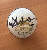Michael vaughan signed cricket ball.