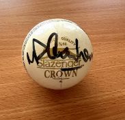Michael vaughan signed cricket ball.