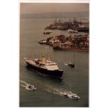 HMY Britannia. During its 43-year career, the yacht traveled over one million nautical miles to more