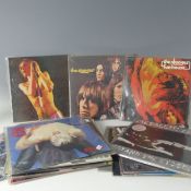Vinyl Records; A collection of Twenty-Three Iggy Pop and The Stooges LP's,