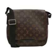 Louis Vuitton Monogram Macassar District Messenger PM