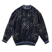 Louis Vuitton Black Silk Mahina Sweatshirt - Size XXL