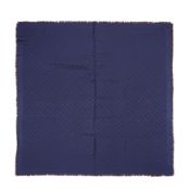 Louis Vuitton Bleu Marine Classic Monogram Shawl