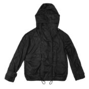 Louis Vuitton Black Monogram Windbreaker Jacket - Size 36