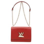 Louis Vuitton Coquelicot Red Epi Twist MM