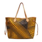 Louis Vuitton x Yayoi Kusama Yellow Monogram Waves Neverfull MM