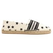 Louis Vuitton White Starboard Flat Espadrille - Size 40