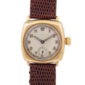 Rolex 'Oyster' Wristwatch 9k gold