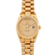 Rolex 'Day-Date' President Bracelet Watch 18k gold