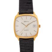 Mens' Zenith Dress Watch 9k gold